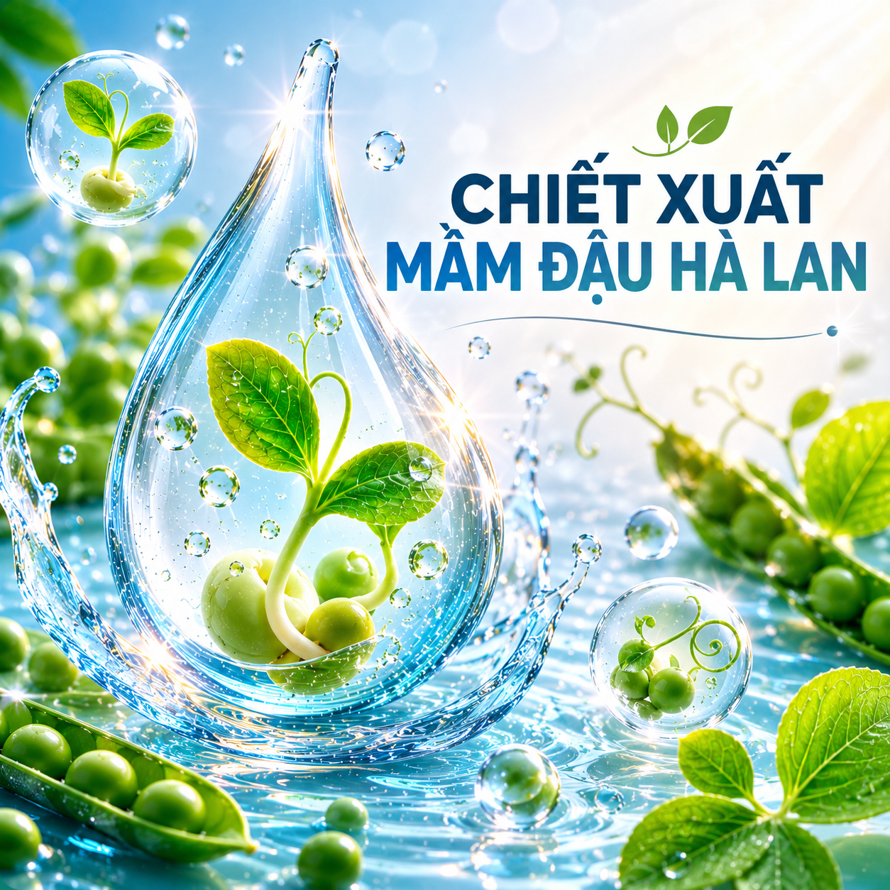 Chiết xuất mầm đậu Hà Lan