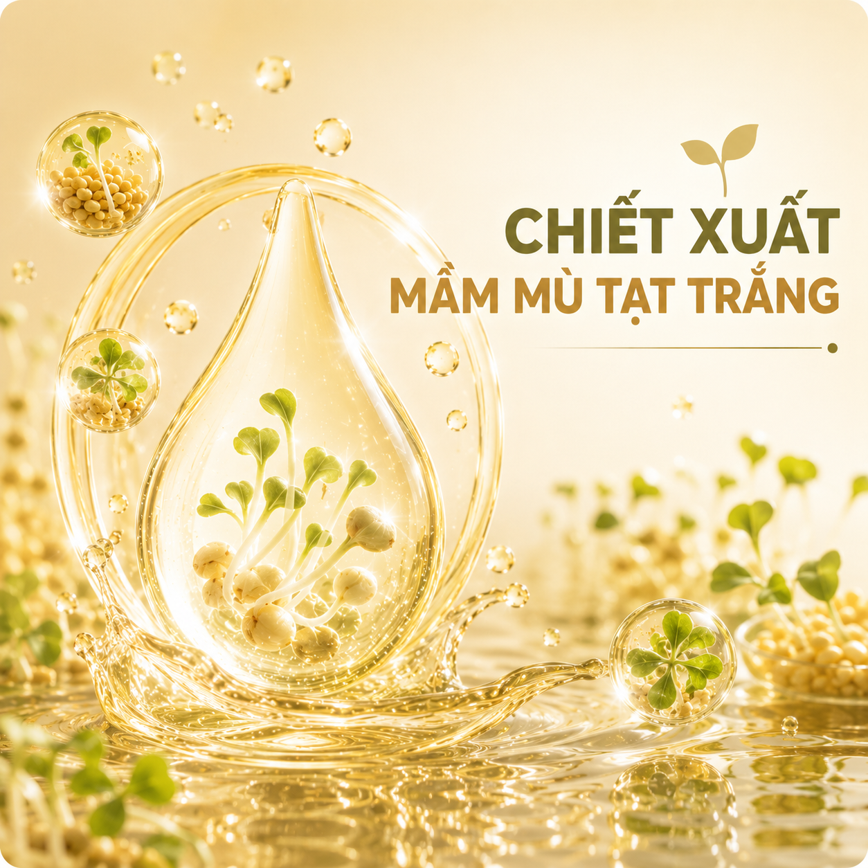 Chiết xuất mầm mù tạt trắng