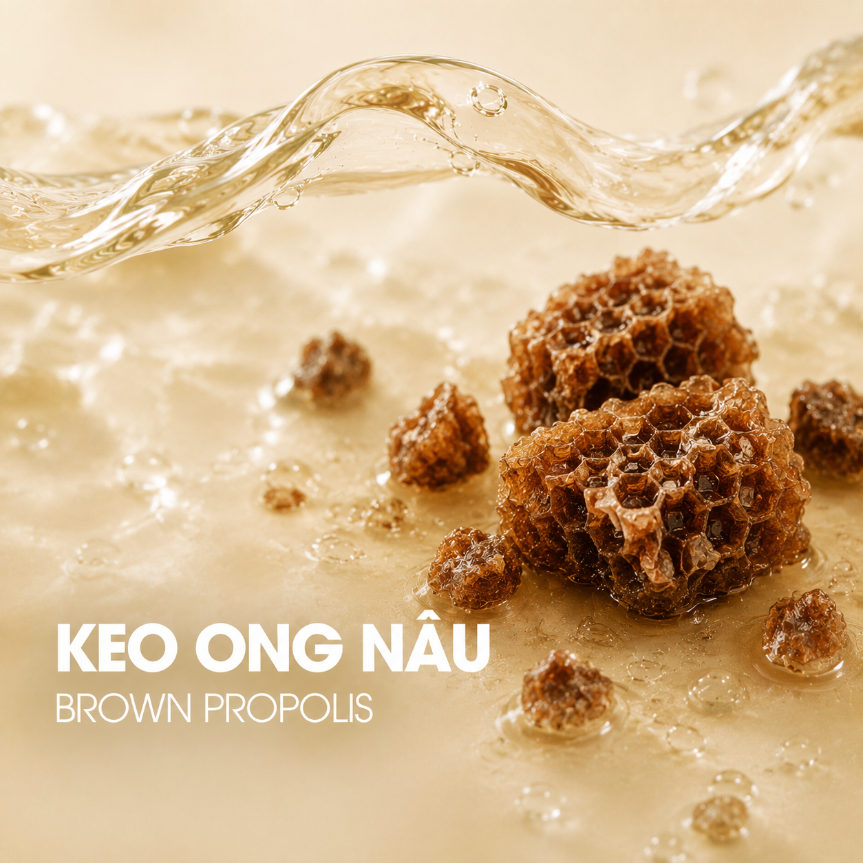 Keo ong nâu