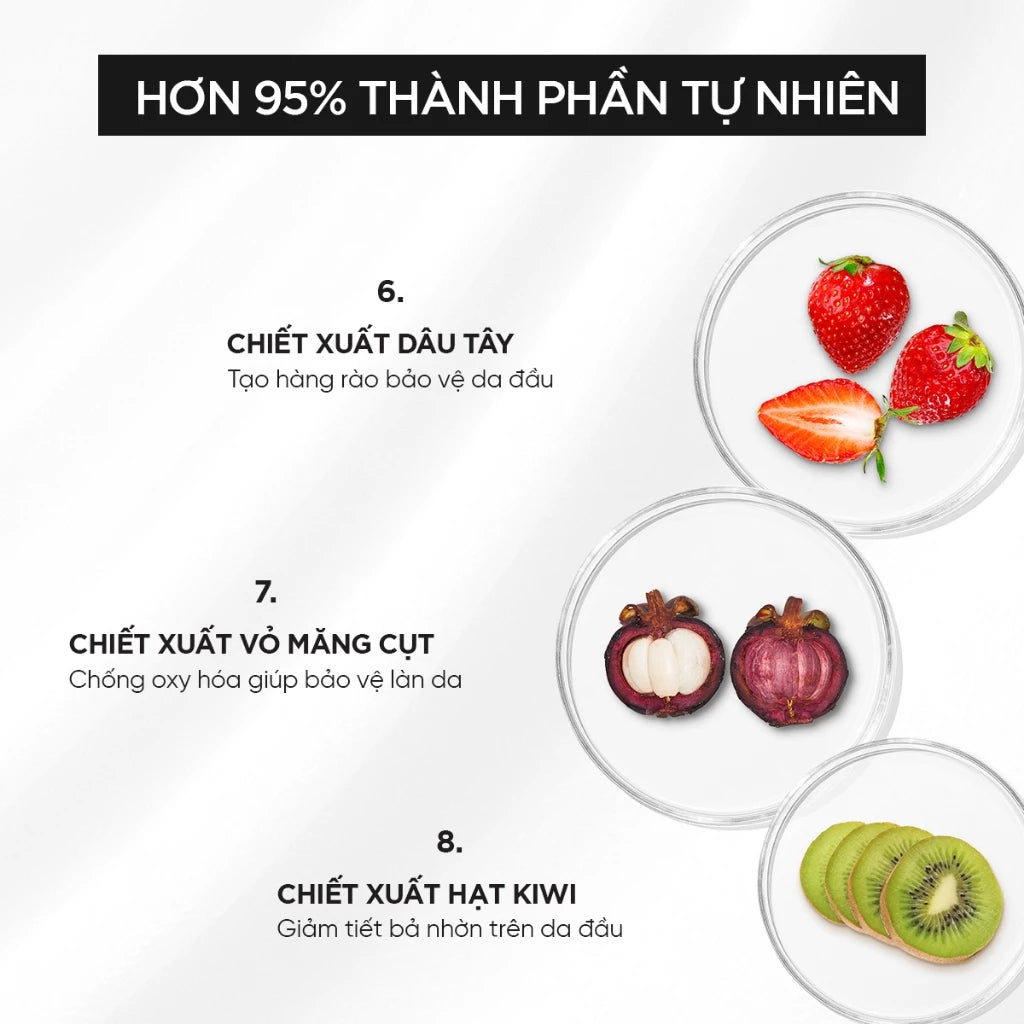 Dầu gội giảm gãy rụng tóc